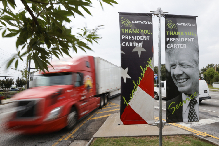 US Jimmy Carter-Honored