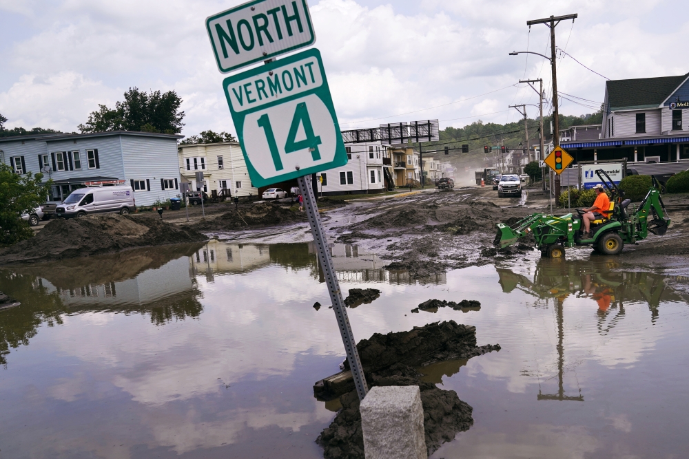 APTOPIX Northeast Flooding