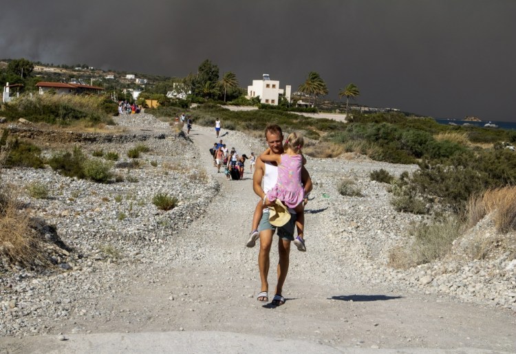 Greece Wildfires