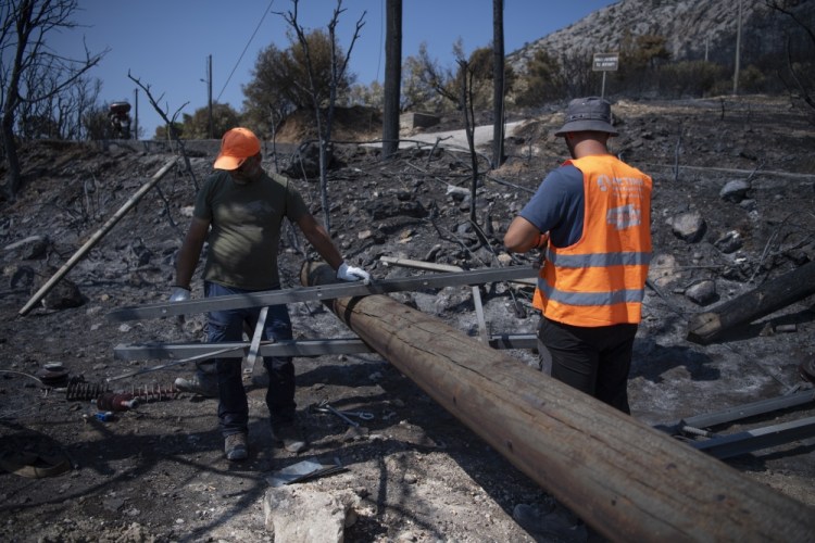 Greece Wildfires