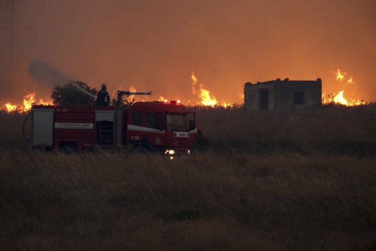 Greece Wildfires