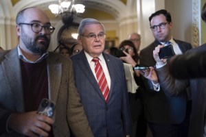 APTOPIX Menendez Bribery