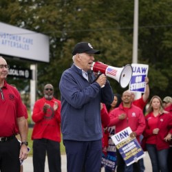 Auto Workers Strike Biden