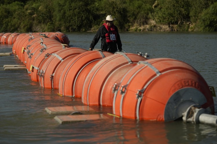 Immigration Floating Barrier