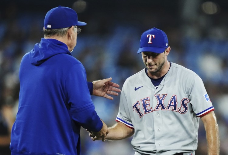 Rangers Blue Jays Baseball