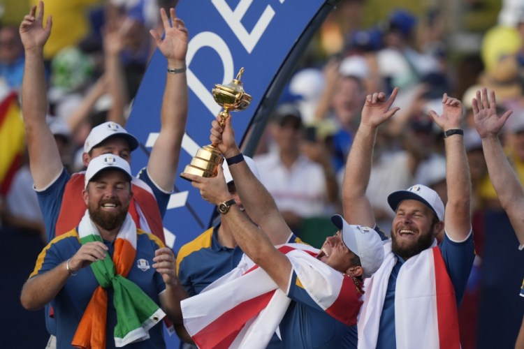 APTOPIX Italy Ryder Cup Golf
