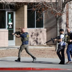 APTOPIX Campus Shooting Las Vegas